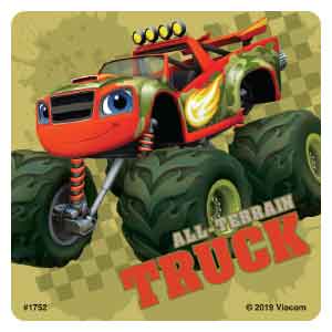 Blaze & The Monster Machines - Off Road Camo Stickers